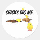 Search for chicks dig me stickers Rooster