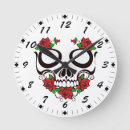 Search for skull clocks Black