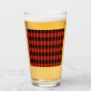 Search for buffalo beer glasses Red buffalo plaid
