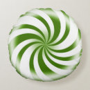 Search for peppermint candy cushions Green