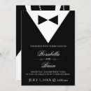 Search for black tuxedo wedding invitations Elegant