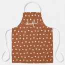 Search for burnt orange aprons Brown