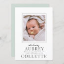 Search for floral birth announcement cards Classic