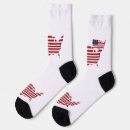 Search for state flag socks Red white blue