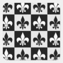 Search for fleur de lis stickers Black and white