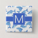 Search for blue whale badges Watercolor