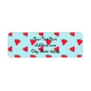 Search for summertime return address labels Tropical