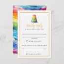 Search for lesbian invitations wedding rsvp cards Watercolor
