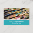 Search for art class business cards Colourful