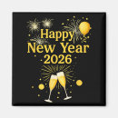 Search for new years magnets Happy new year