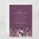 Search for plum purple invitations Floral