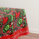 Search for red heart tablecloths Abstract