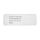 Search for fine art return address labels Simple