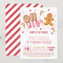 Search for oh snap birthday invitations Our little cookie