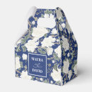 Search for chinese wedding favour boxes Blue and white