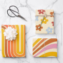 Search for hippy wrapping paper Retro