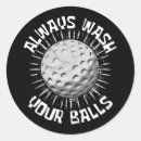 Search for funny golf stickers Humour