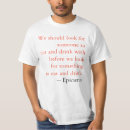 Search for epicurus tshirts Quote