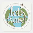 Search for lets travel stickers Inspirational