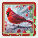 Search for cardinal painting stickers Wildlife