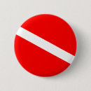 Search for dive flag badges Red