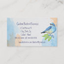 Search for bluebird business cards Garden