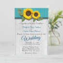 Search for rustic teal wedding invitations Wood