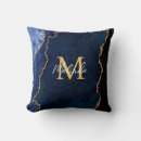 Search for navy marble cushions Gemstone
