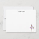Search for iris flower note cards Watercolor