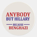 Search for anti hillary stickers President