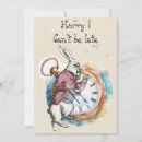 Search for lewis cards invites White rabbit