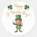 Search for funny saint patricks day stickers Leprechaun