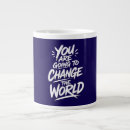 Search for hand lettering design mugs Motivational quote