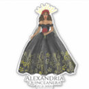 Search for quinceanera dress stickers Mis quince
