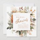 Search for fall floral bridal shower invitations Simple