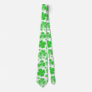 Search for three leaf clover ties St patrick's day