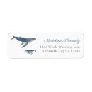 Search for whales return address labels Mother to be