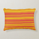 Search for red and yellow striped cushions Pattern