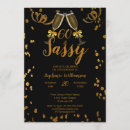 Search for champagne invitations Black