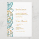 Search for gold paisley invitations Traditional