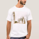 Search for leaning tower of pisa tshirts Italy