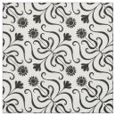 Search for black and white floral fabric Elegant
