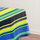 Search for bold tablecloths Striped