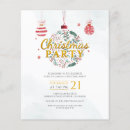Search for red gold green christmas invitations Foliage