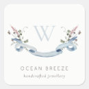 Search for blue wildflower stickers Whimsical