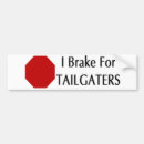 Search for stop tailgating bumper stickers Car