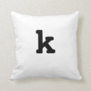 Search for letter k cushions Letters