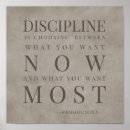 Search for discipline quotes posters Motivational quote