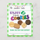 Search for cookies thank you cards Girl