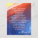 Search for lords prayer cards Spiritual